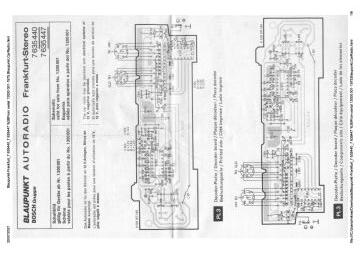Blaupunkt 7 635447 ;From serial 12000 001 schematic circuit diagram